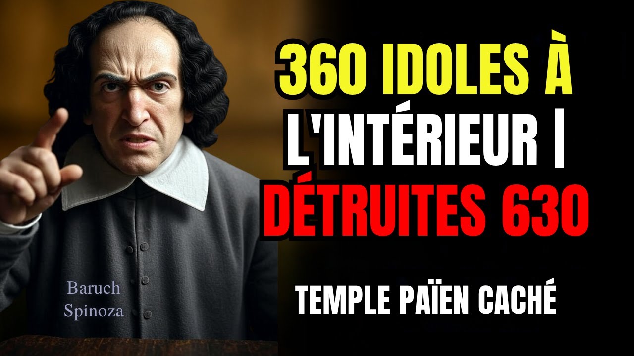 SPINOZA A EXPOSÉ: La KAABA Était un Temple PAÏEN — 360 IDOLES Détruites en 630 ap. J.-C.
