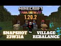 Minecraft 1.20.2 Snapshot 23W31A - Aldeas bugueadas, diamantes buffeados y ALDEANOS NERFEADOS.