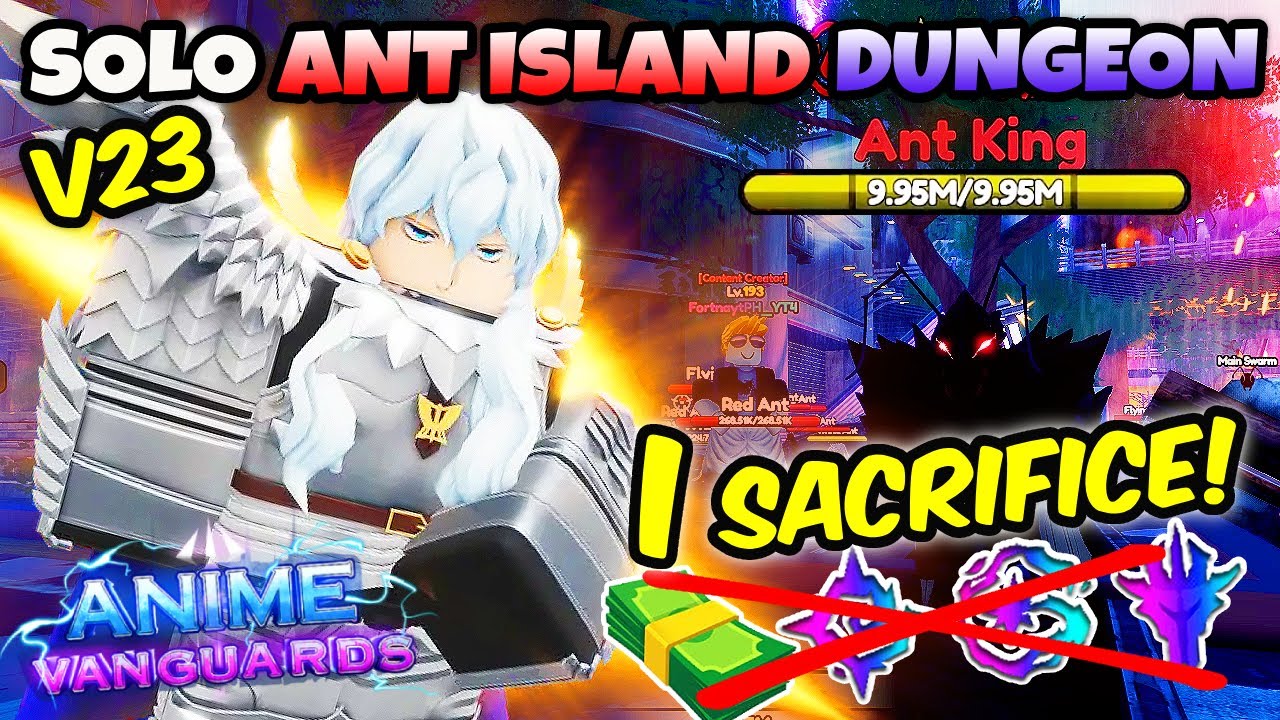 Can GRIFFITH Destroy Ant Island Dungeon Raid in Anime Vanguards?!