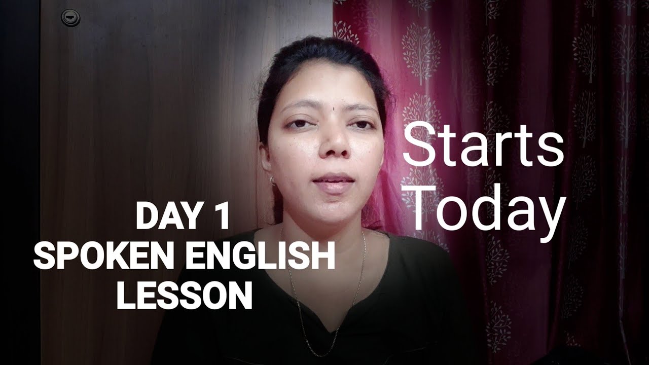 DAY 1 | SPOKEN ENGLISH LESSON
