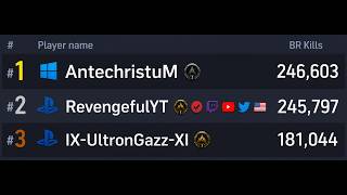 I am NO LONGER #1 REVENANT.. END of an ERA