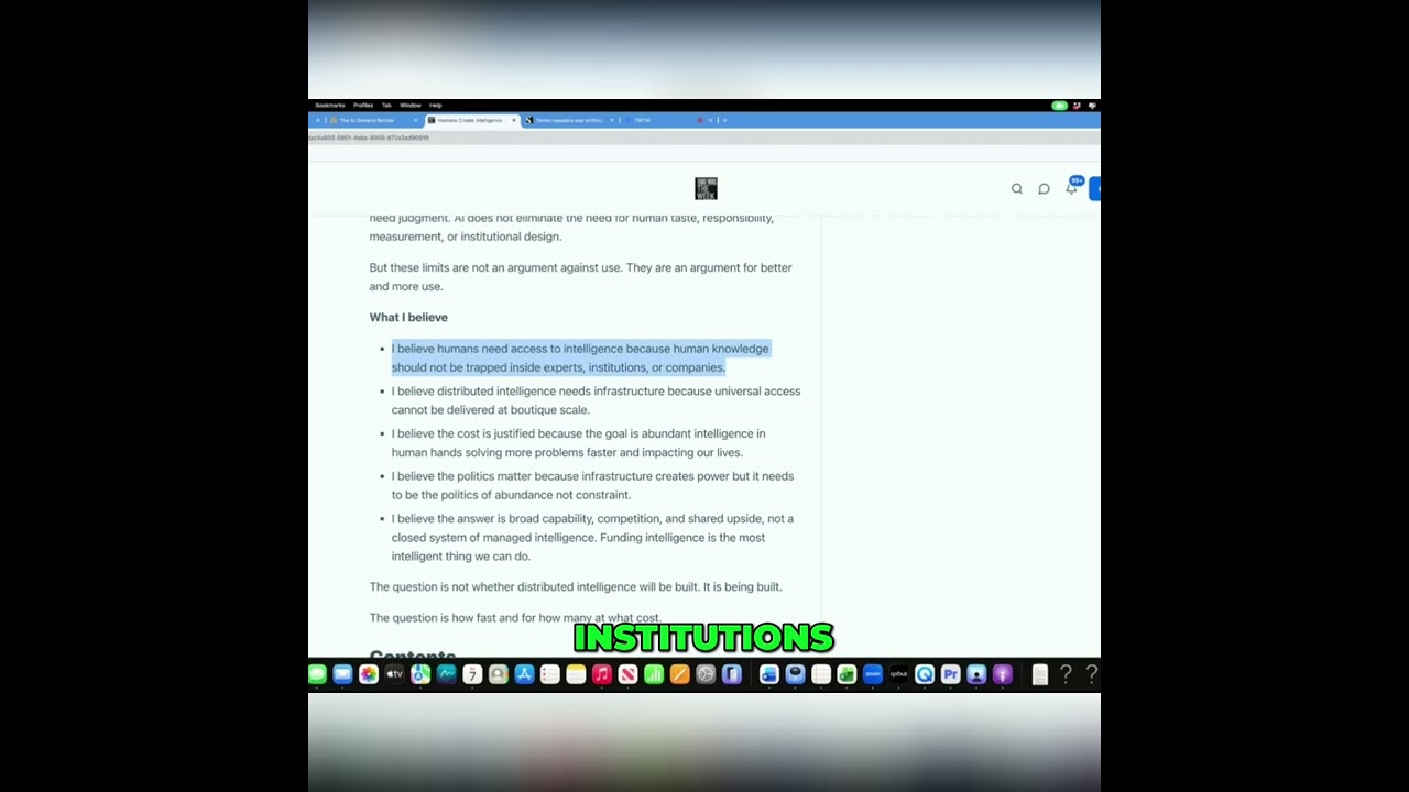 AI: Democratizing Intelligence for Everyone! #shorts