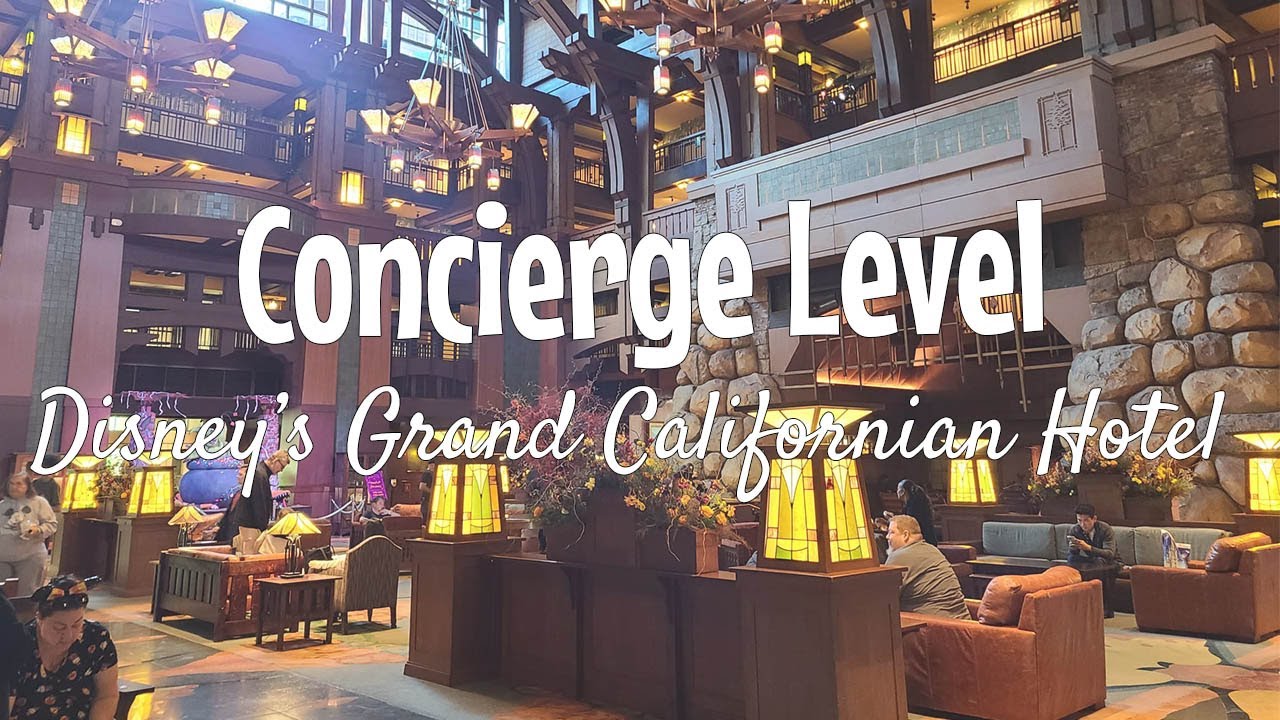 Disney's Grand Californian Hotel | Concierge Lounge Tour