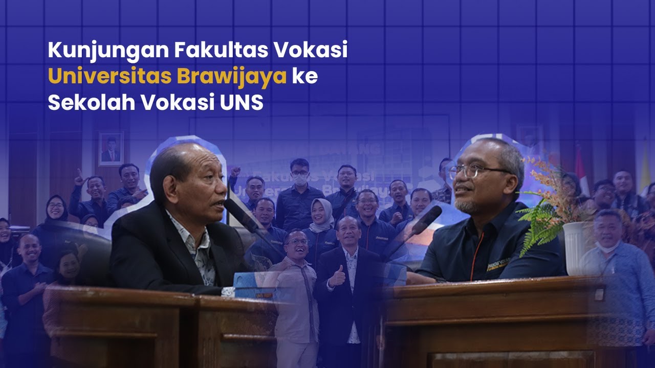 Kunjungan Fakultas Vokasi Universitas Brawijaya ke Sekolah Vokasi UNS