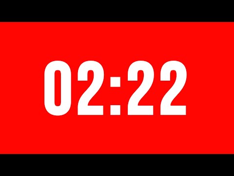 2 Minute 22 Second Timer With Alarm Without Music