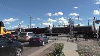 Chambers Road Railroad Crossing, Aurora, CO (North Side)