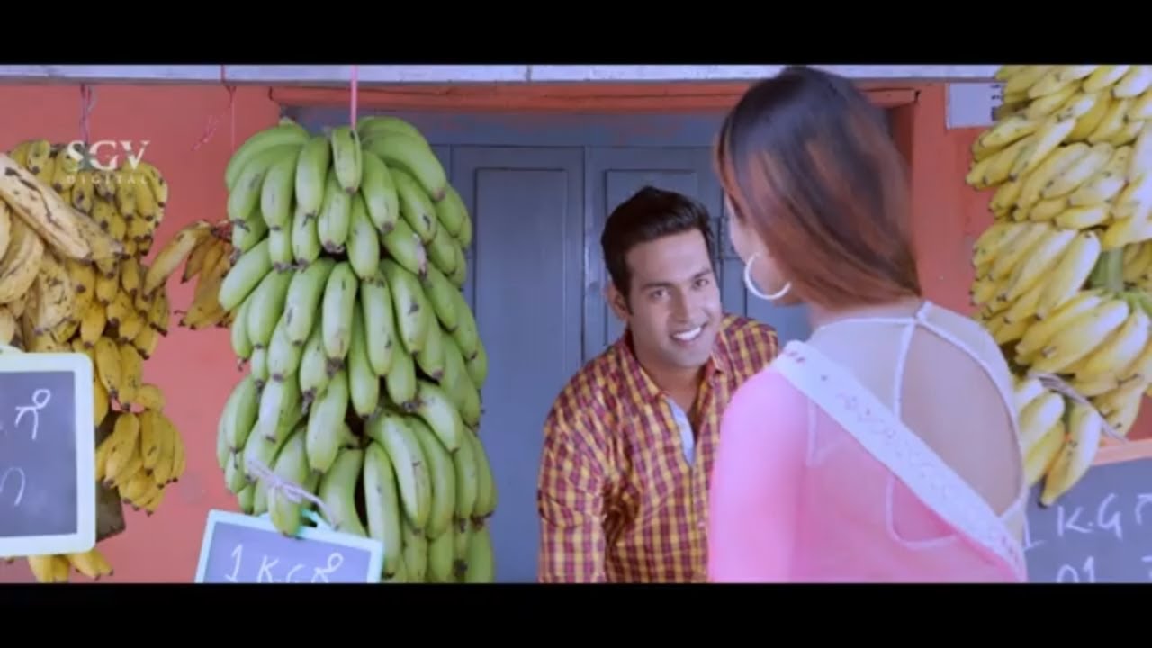Beautiful Girl Comes to Purchase Banana | Comedy Scene | Puttaraju Kannada Movie