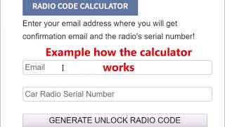 Unlock Skoda Columbus Radio Code Decoding Software screenshot 5