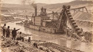 How America Built Floating Gold Dredges That Ate Entire River Valleys