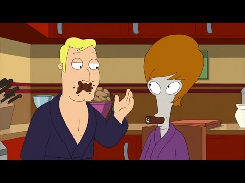 American Dad S11E01 - Roger Moves In With Terry & Greg, And Then...   #funny #cartoon #americandad