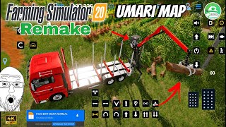 FS20 Remake - Umari Edit Map Normal. Load Logs In Your Truck 😱