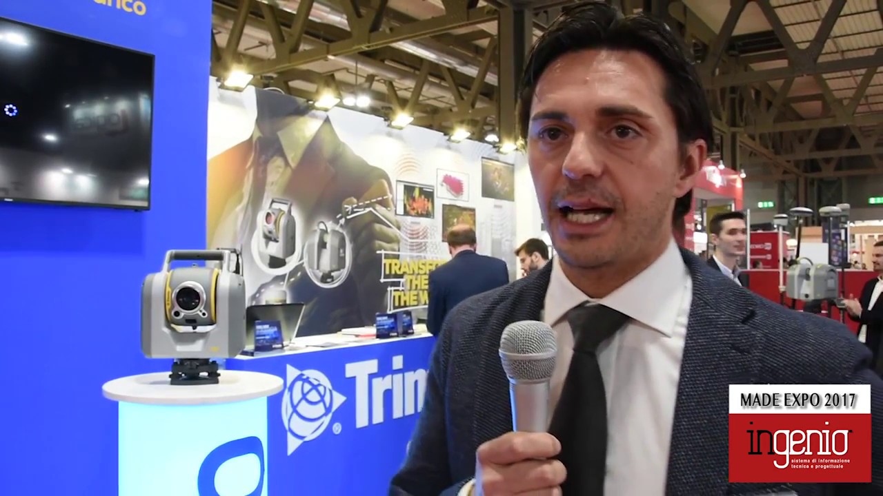 PAOLO COCCA di TRIMBLE ITALIA al MADE EXPO 2017
