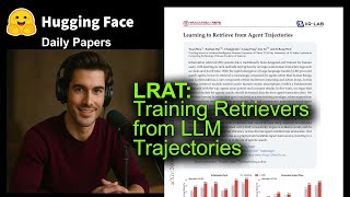 Lrat Training Retrievers From Llm Trajectories