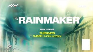 AXN Asia promo on ONE TV Asia [crosspromo] - The Rainmaker (via K•Vision)