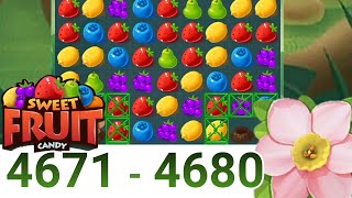 Sweet Fruit Candy | Level 4671 to 4680 | game fruit candy screenshot 4