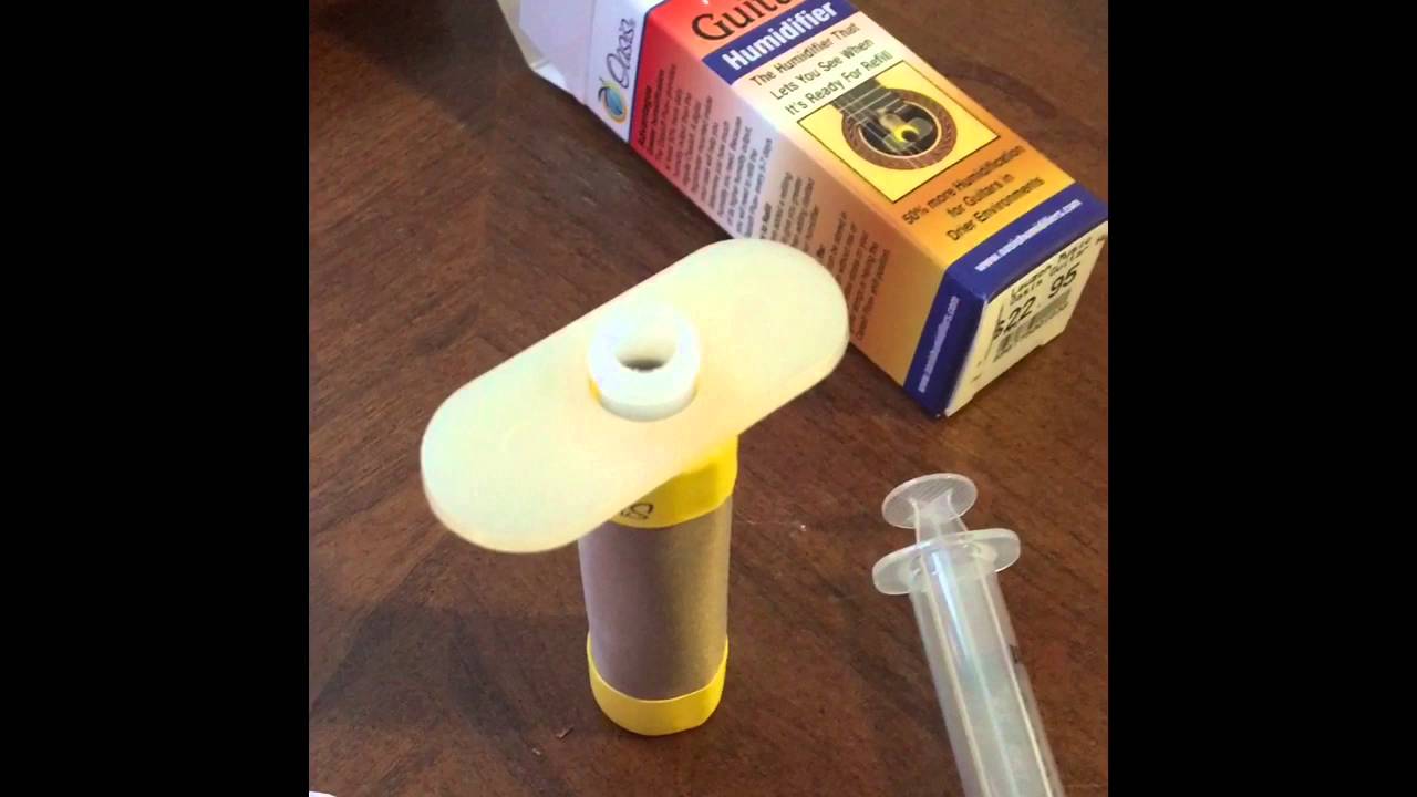 How To Use The Oasis Guitar Humidifier YouTube