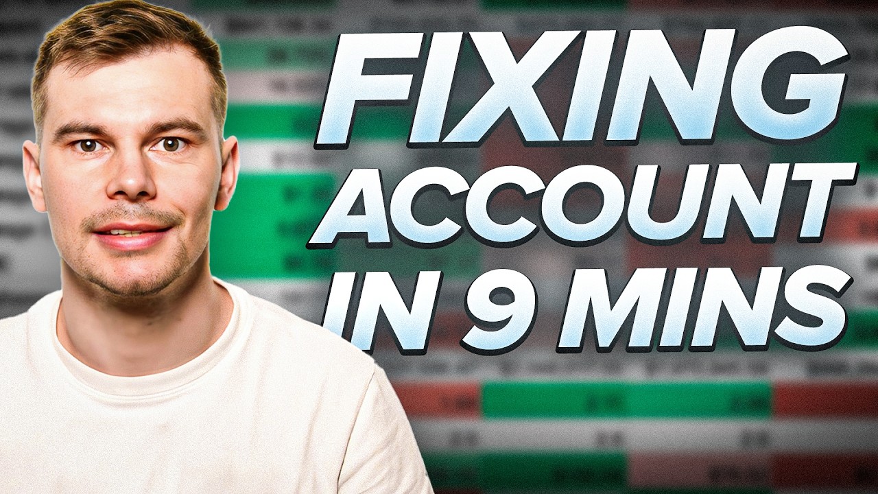 Watch Me Fix A $10K/Day Meta Ad Account (In 9 Minutes)