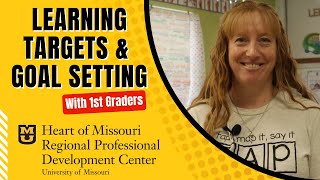 Learning Targets & Goal Setting With 1st Grade Students - Misty Hilkerbaumer - #Teachers #education