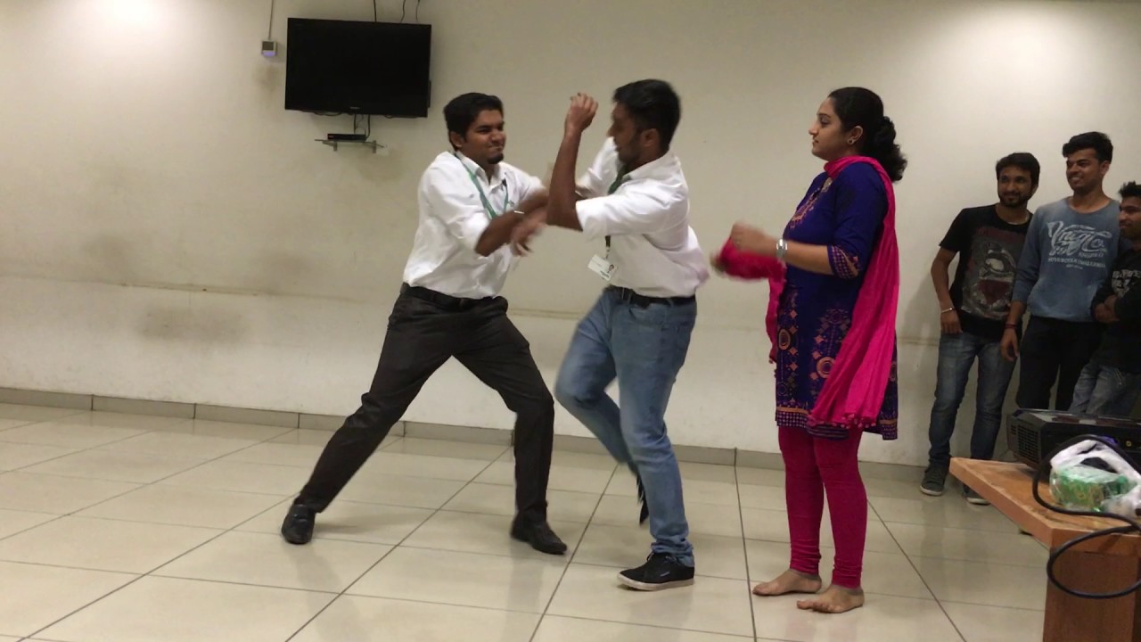 "Only Chance" Presents funny skit at office celebration - YouTube