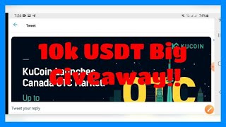 10000 USDT Giveaway powered by KUCOIN ( No KYC ) || limited giveaway || 60$ HOM Token Airdrop screenshot 5