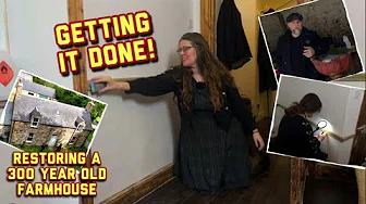 Life and Restoration Inside a 300-Year-Old Scottish Georgian Farmhouse #dailyvlog #restoration