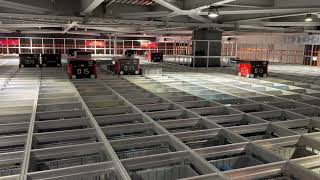 高密度ロボットストレージシステム「AutoStore（オートストア）」
