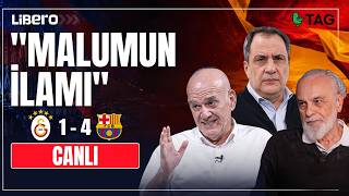Galatasaray 1-4 Barcelona Maç Sonu Canlı | Ahmet Çakar, Haşmet Babaoğlu, Serkan Korkmaz