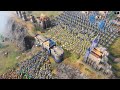 Age of empires 4  massive hill defense