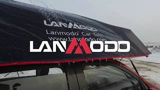 Antifreeze Test for Lanmodo automatic car tent under -20 ℃ environment