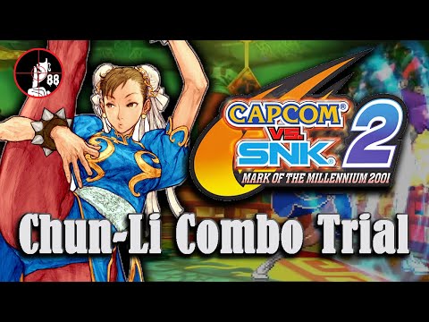 Chun-li Trials for Capcom vs. SNK 2 【カプエス2】(Hints in description)
