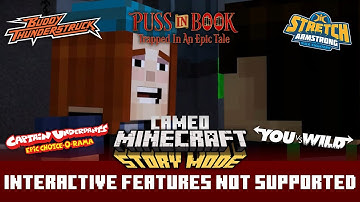 Minecraft: Story Mode - Cameos | Interactive features not supported (Netflix)