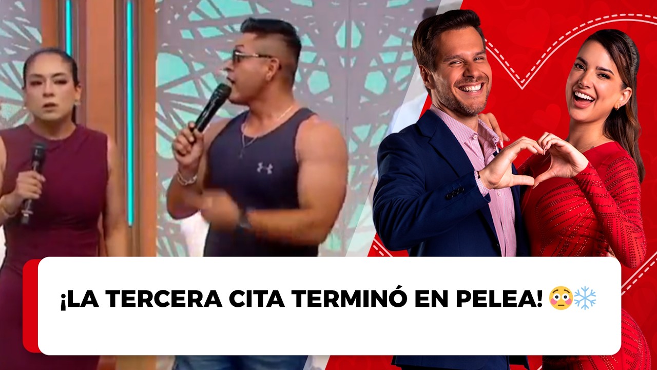 ¡La tercera cita terminó en pelea! 😳❄️