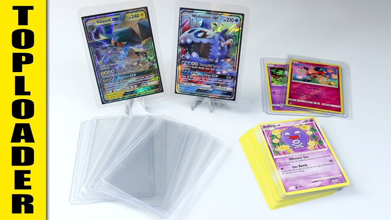 Toploader For Pokemon Cards - Best Way How To Protect Your Pokemon Cards 