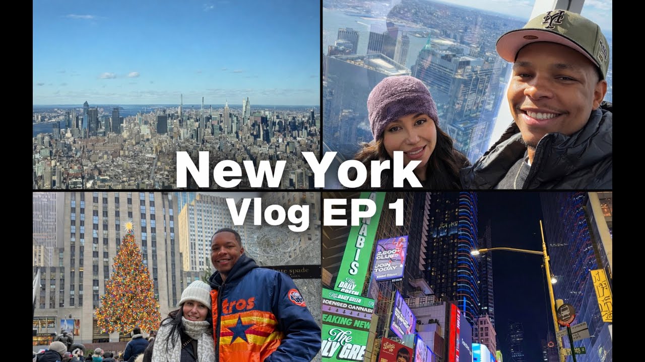 NEW YEARS EVE.. TIMES SQUARE HERE WE COME! |New York EP 1|