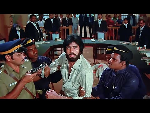 अपर ध ब ल आपक स मन कत ल क य फ र भ क छ नह कर सकत Andhaa Kaanoon अम त भ बच चन Hindi Climax 