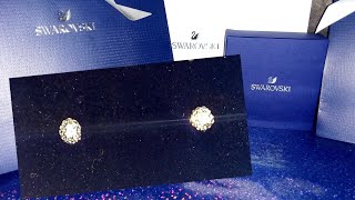 👑SWAROVSKI👑 SO COOL STUD EARRINGS | 2020/21 Winter Collection | Unboxing & Review