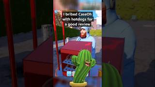 Inviting CaseOh to my waterpark was a mistake 💀 #caseoh #gaming #shorts #gamingshorts #funny