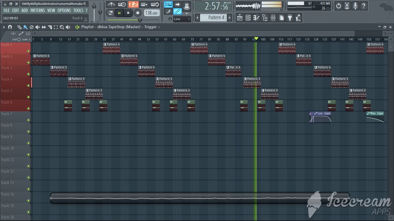 5 Milly - Milly Rock Intro Instrumental Remake