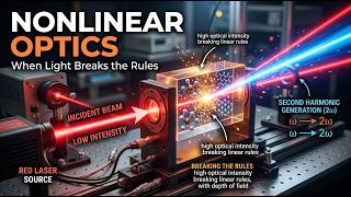 Nonlinear Optics: When Light Breaks the Rules: nonlinearity: hyperpolarizability: laser.