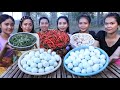 Wow amazing cooking egg duck boiled with chili sauce recipe