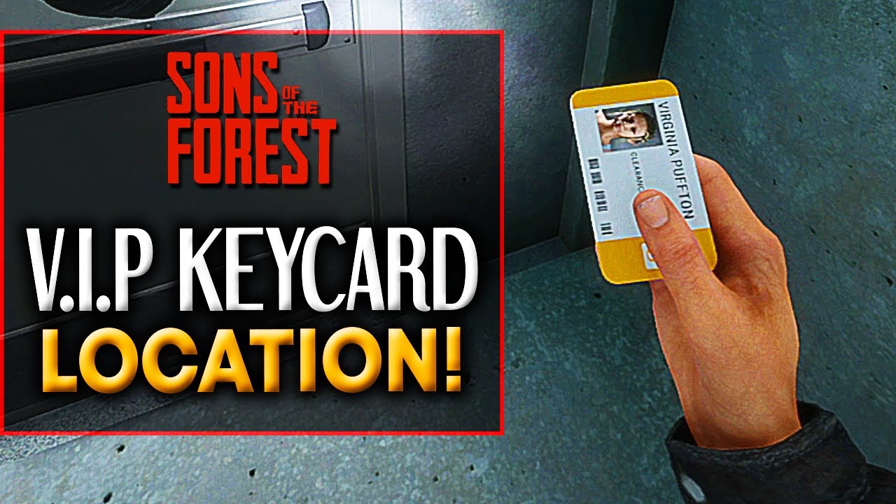 Sons of the Forest: Where To Find All Keycards