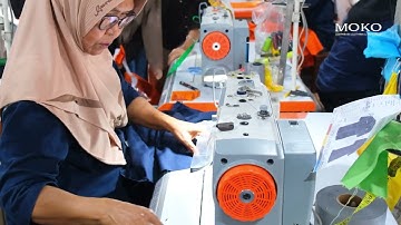 Cara Garment Profesional Membuat Seragam KIW Dari Awal Sampai Jadi