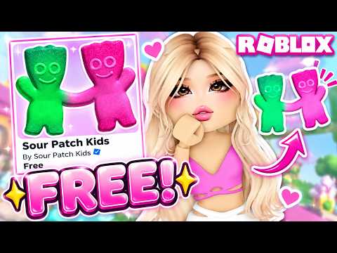 GET THESE FREE SOUR PATCH KIDS BESTIE PALS NOW! 🍬 | Roblox UGC