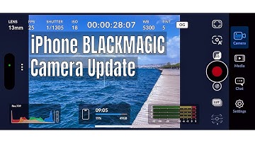 Blackmagic Camera App – New Update Explained, with unique features!