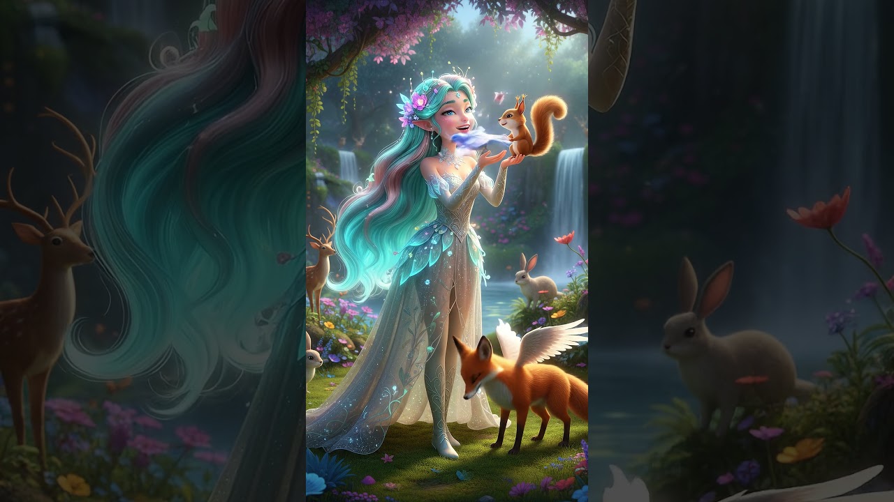 Princess Fynona: Fairy of the Magical Forest | Animated Fantasy Art