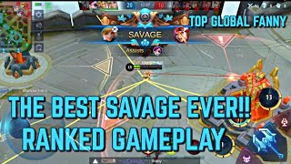 THE BEST SAVAGE EVER!! (Ranked Gameplay) | Top Global Fanny