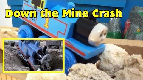 Thomas & Friends Down the Mine Crash | Wooden Railway Remake