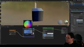 Blender Tutorial: Two-tone Metal. Cycles 5.1, (S:2)(#169).  #cgi #3dart #cginerd #cgartist