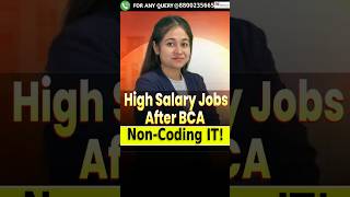 High Salary Non-Coding IT Jobs After BCA 🔥 Best Career Options 2026