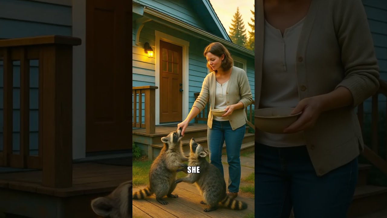 100 Raccoons Invaded Her House 